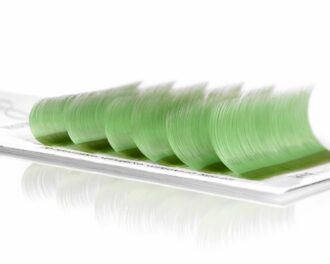 0,10 мм Мигли - цветен ефект ЗЕЛЕНИ - COLOR GREEN