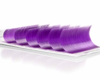 0,10 мм Мигли - цветен ефект ЛИЛАВИ - COLOR PURPLE